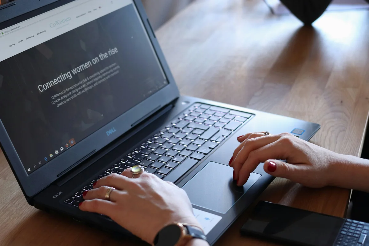 A person searching for answers online regarding AEO research A person searching for answers online regarding AEO research